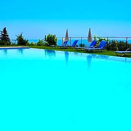 With Adult And Childrens Pool And Sea View - Pelekas Hotell 3*