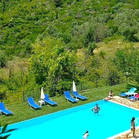 With Adult And Childrens Pool And Sea View - Pelekas 3*